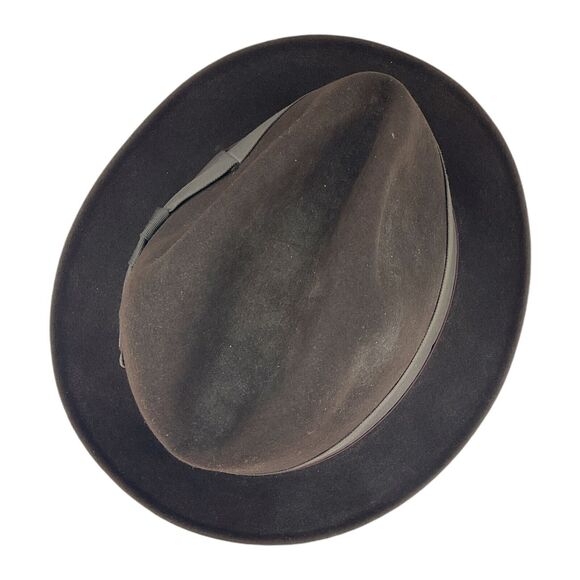 Champ Kasmir Finish Fedora Hat Brown Western Hills McAlpins Gentlemens Corner 7 - Picture 5 of 11